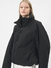 WINDSTOPPER PUFFY JACKET - Black GOLDWIN - vue de face buste
