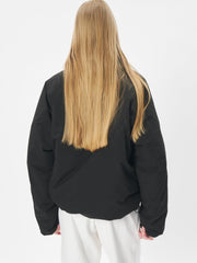 WINDSTOPPER PUFFY JACKET - Black GOLDWIN - vue de dos portée