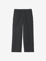 BAGGY STRAIGHT PANTS - Black GOLDWIN - vue de face