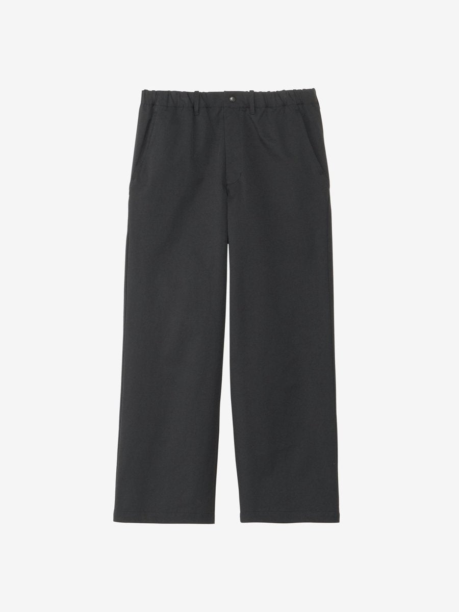 BAGGY STRAIGHT PANTS - Black GOLDWIN - vue de face