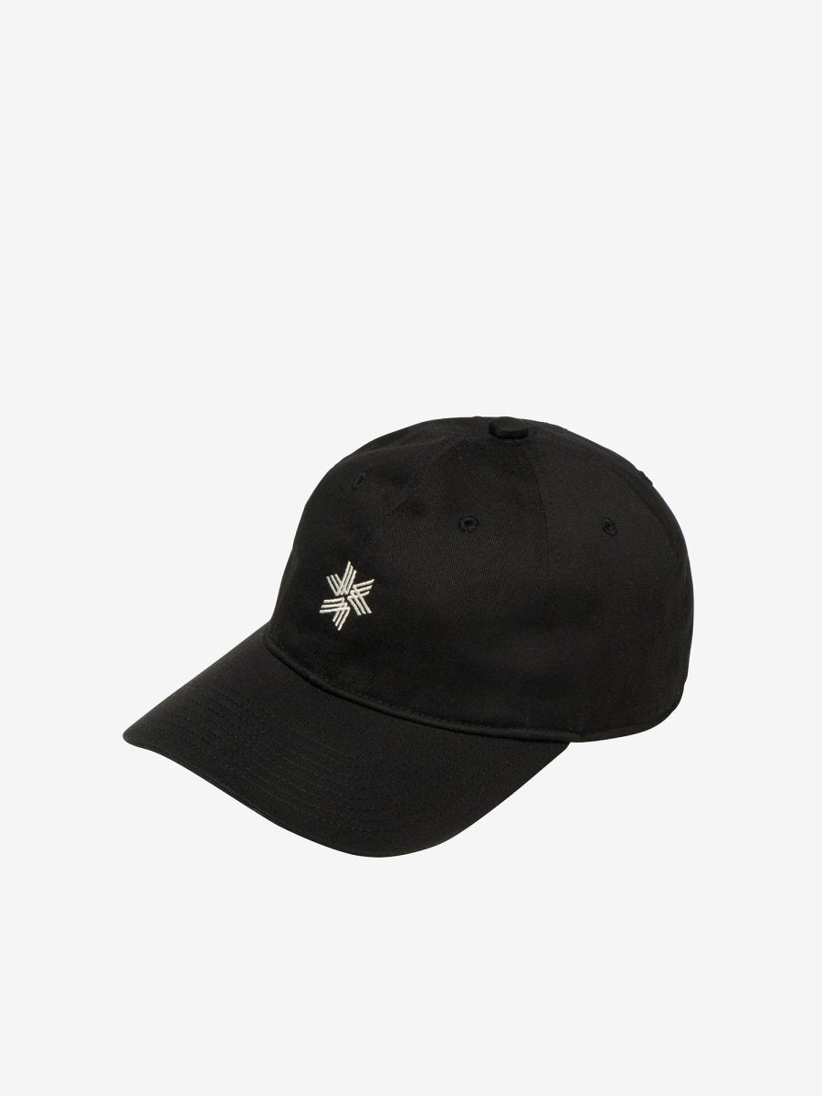 GOLDWIN LOGO COTTON CAP - Black GOLDWIN - vue de trois quarts