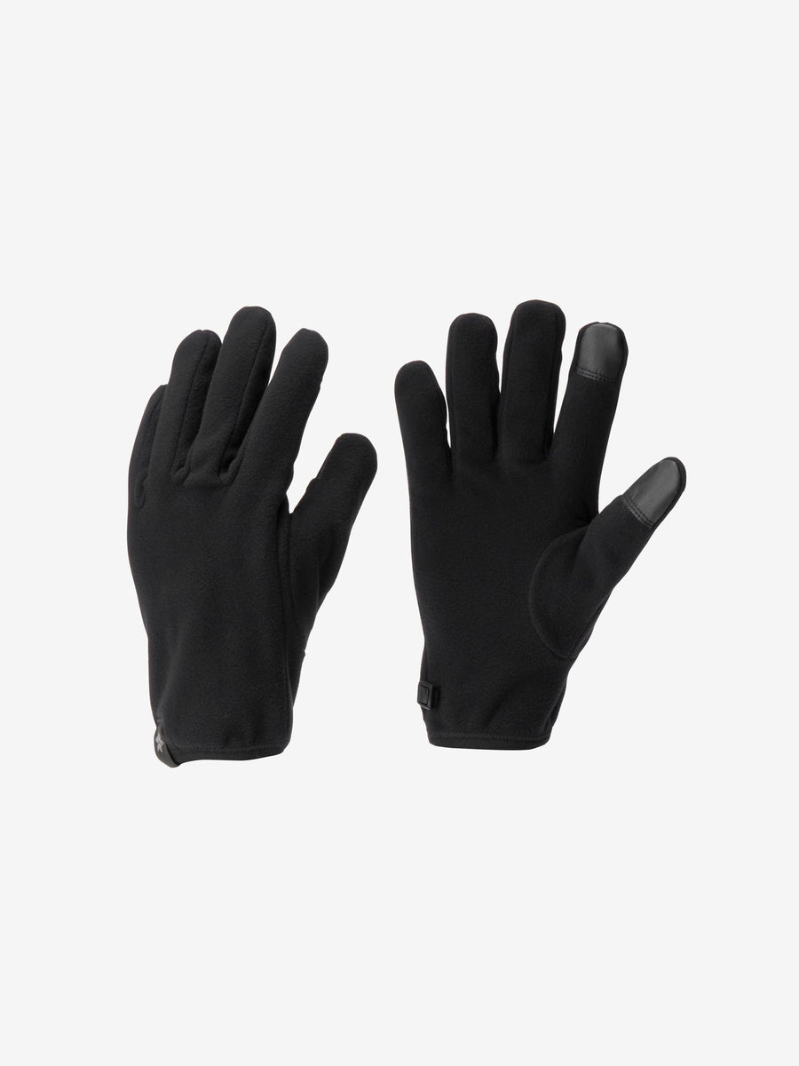 POLARTEC WIND PRO GLOVES - Black GOLDWIN - vue de face