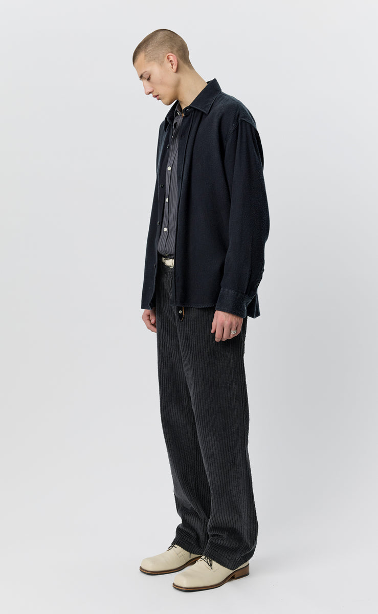 mfpen Gambler Shirt - Black Fuzz Tencel - Aura Store - vue 2 — photo 2