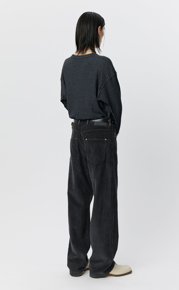 mfpen Generation Trousers - Anthracite Amplified Cord - Aura Store - vue 4 — photo 4