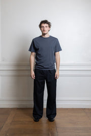 Image 1 : T-shirt Another Aspect 1.0 ombre blue coton bio GOTS porté de face
Image 