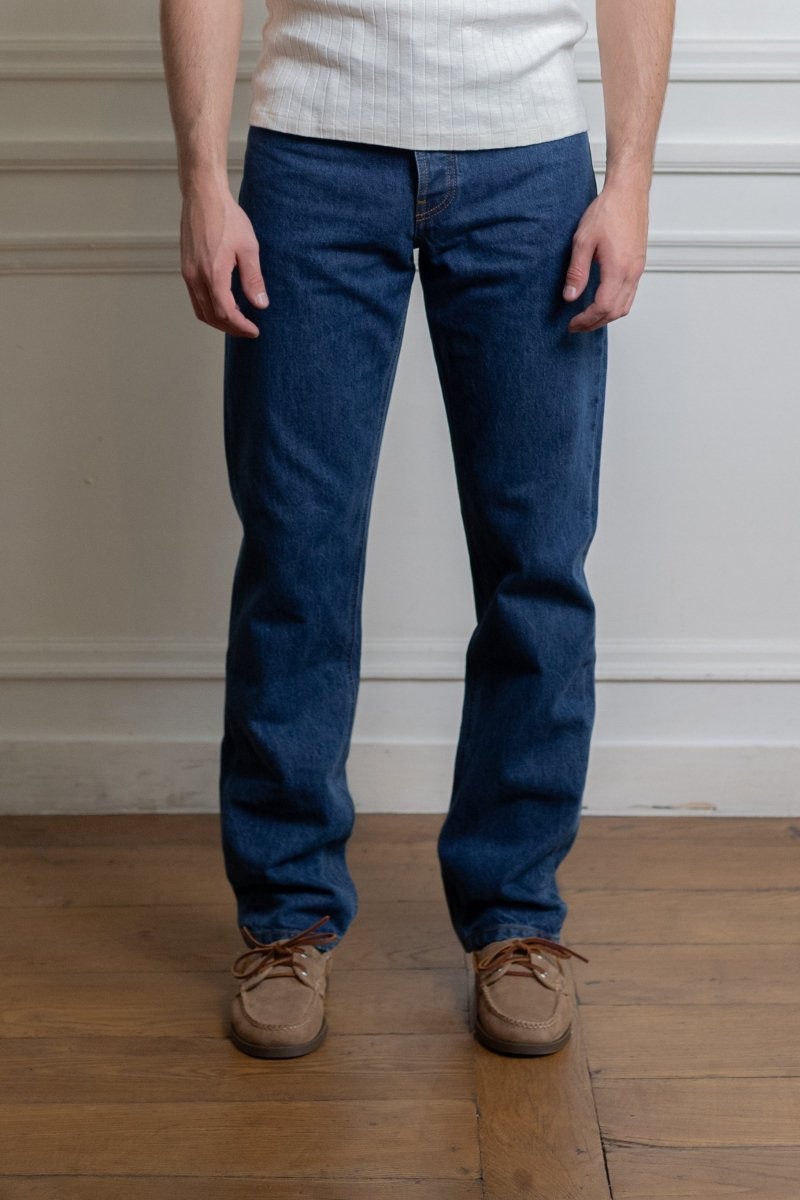 Jean Another Aspect Jeans 1.0 blue rinse détail denim 13oz
Image — photo 2