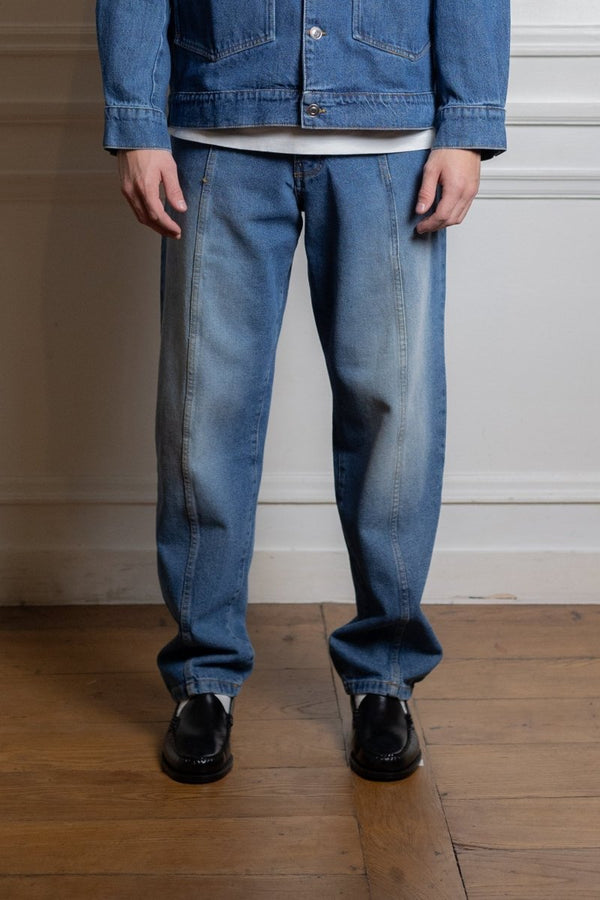 Drs denim seam pants