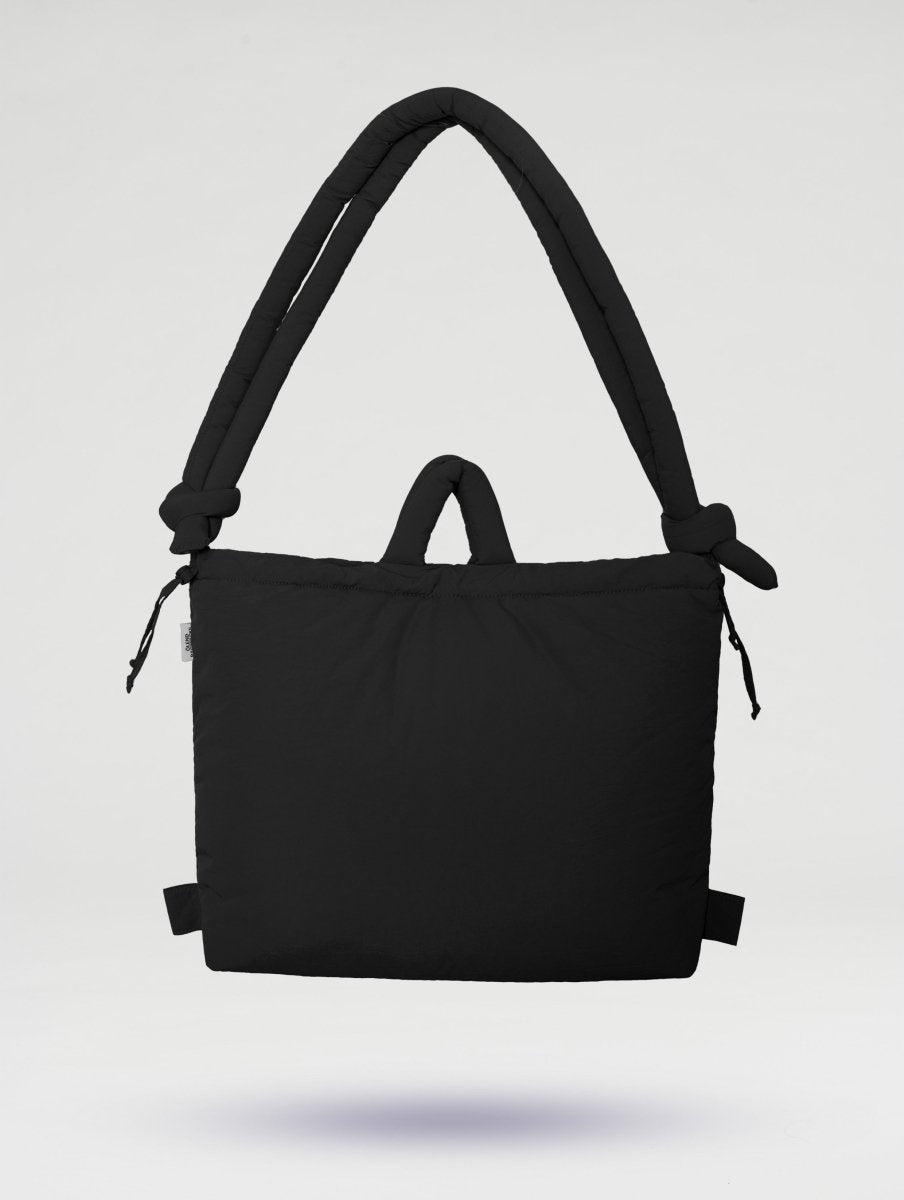 LARGE ONA SOFT BAG - Black OLEND - vue de face