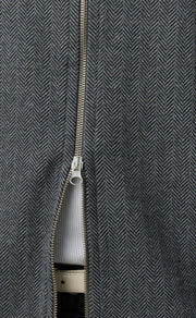 mfpen Leisure Zip Up - Grey Herringbone - Aura Store - vue 5