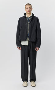 mfpen Liner Jacket - Dusty Black Dense Cotton - Aura Store - vue 1