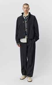 mfpen Liner Jacket - Dusty Black Dense Cotton - Aura Store - vue 2
