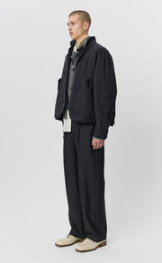 mfpen Liner Jacket - Dusty Black Dense Cotton - Aura Store - vue 3