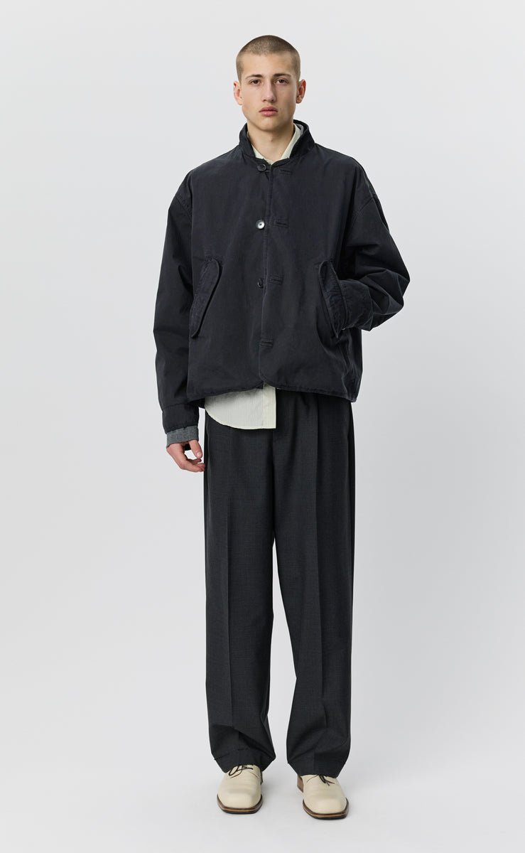 mfpen Liner Jacket - Dusty Black Dense Cotton - Aura Store - vue 5