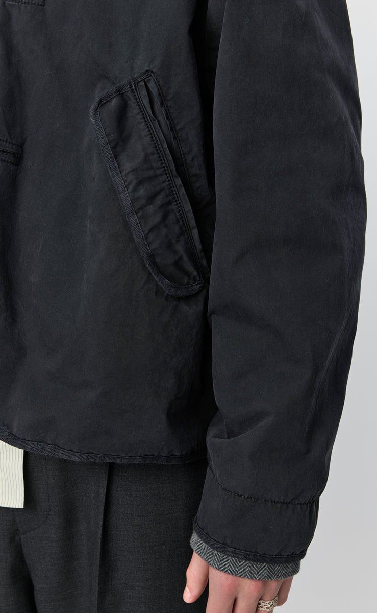 mfpen Liner Jacket - Dusty Black Dense Cotton - Aura Store - vue 7