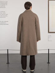 Car Coat Raglan Museum Garments beige chiné, vue 5
