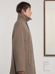 Car Coat Raglan Museum Garments beige chiné, vue 4
