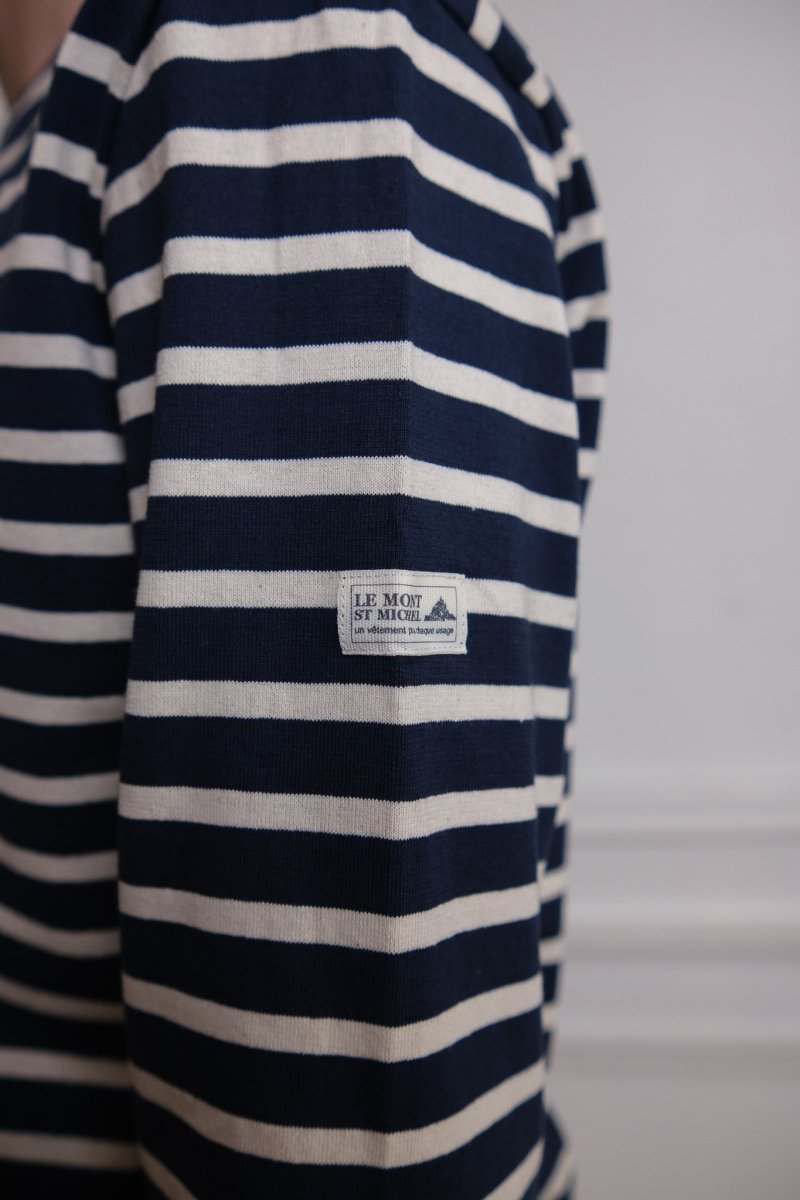 Marinière Le Mont Saint Michel Thurin navy offwhite produit
