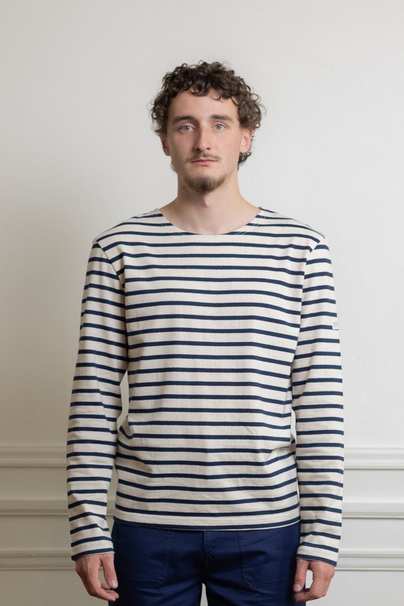 Marinière Le Mont Saint Michel Thurin offwhite navy produit
