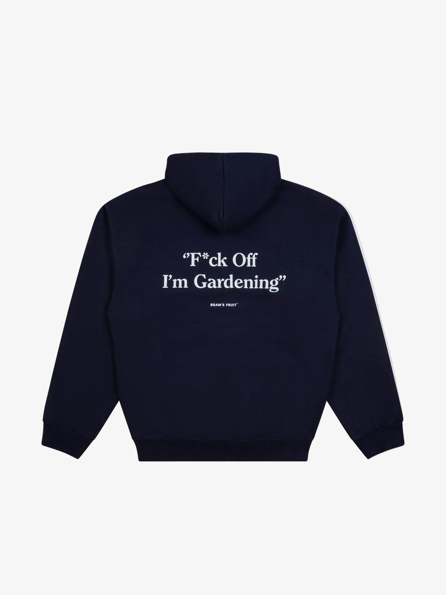 F*ck Off I'm Gardening Hoodie Bram's Fruit navy, détail dos — photo 6