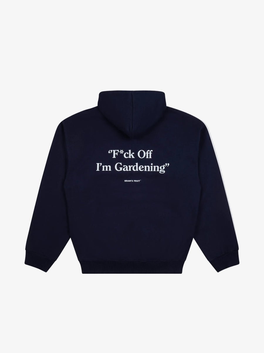 F*ck Off I'm Gardening Hoodie Bram's Fruit navy, détail dos