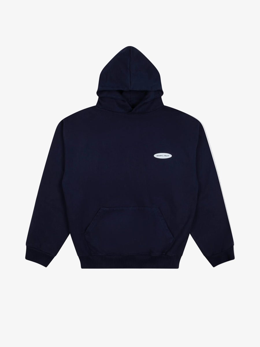 F*ck Off I'm Gardening Hoodie Bram's Fruit navy, détail devant