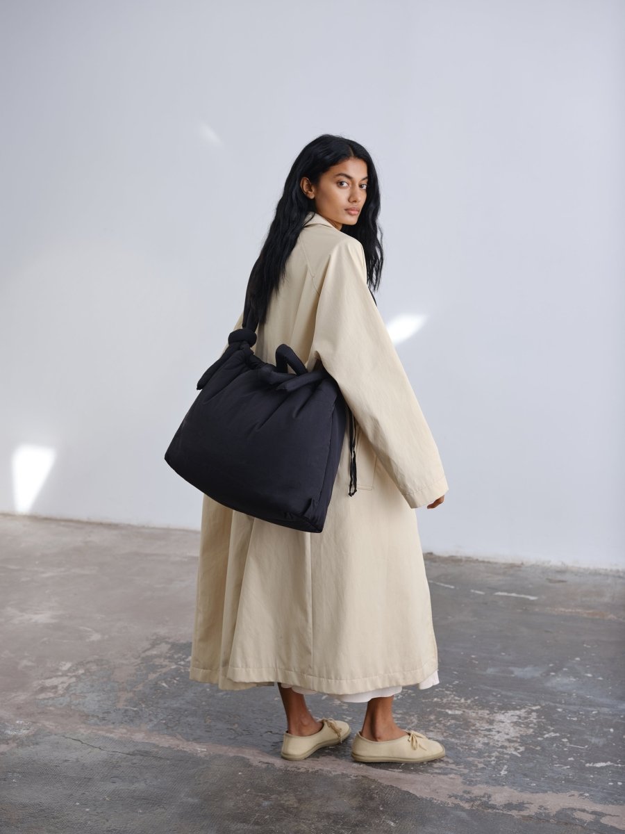 LARGE ONA SOFT BAG - Black OLEND - vue alternative