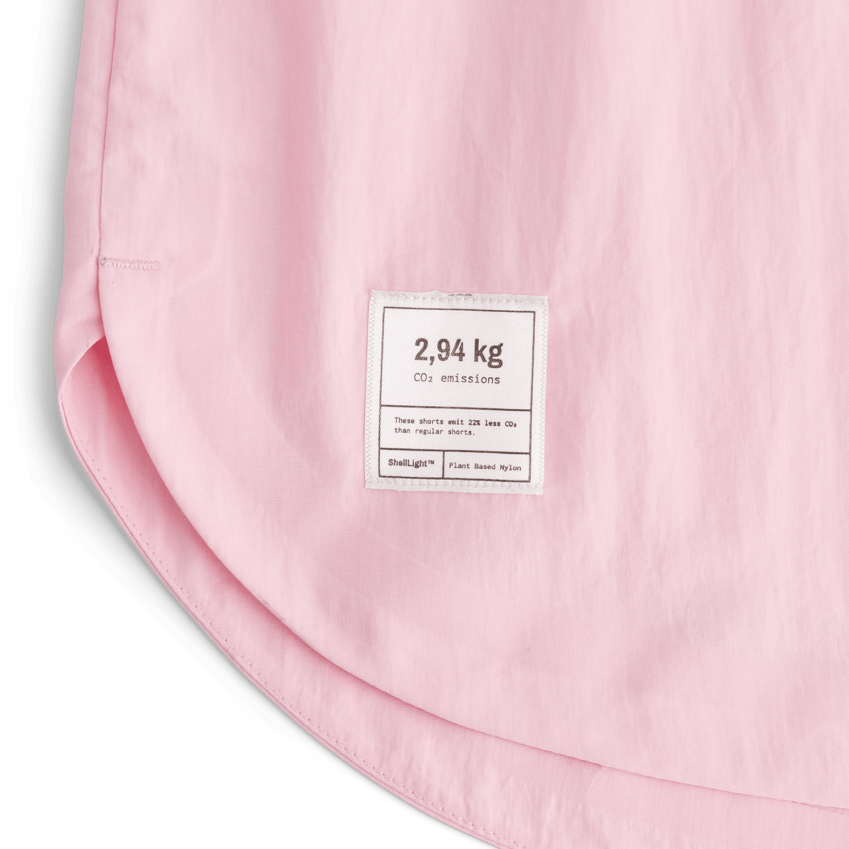 SHELLLIGHT SHORT - Rose ACT RUNNING - détail matière