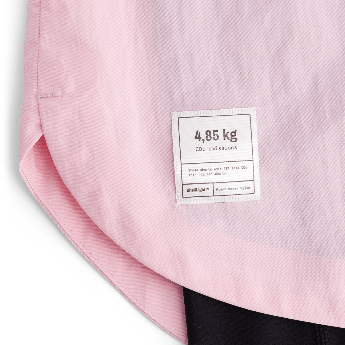 SHELLLIGHT SHORT 2EN1 - Rose ACT RUNNING - détail poche