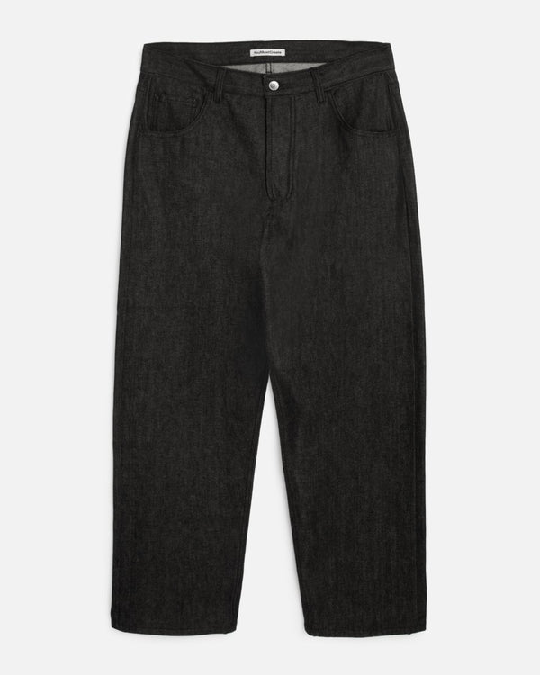BEZ JEANS SELVEDGE - BLACK