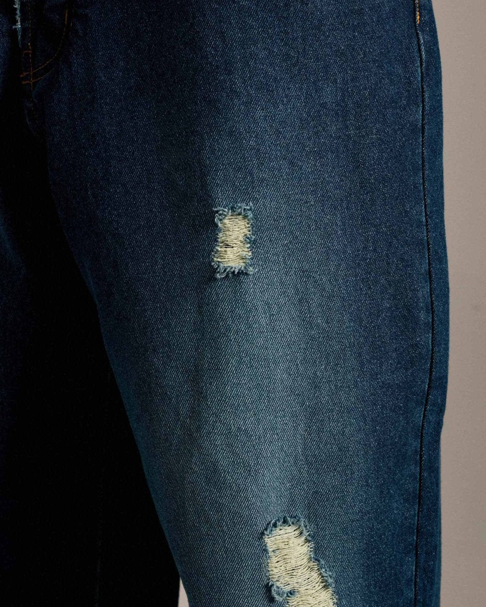Jean Pop Trading Company DRS Denim Pants distressed denim porté