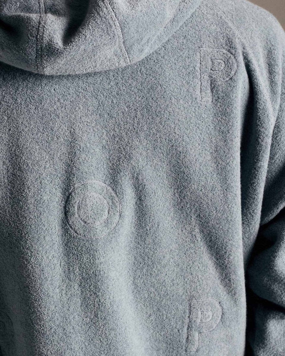 Hoodie Pop Trading Company Outlined Logo Terry Sweat tradewinds porté