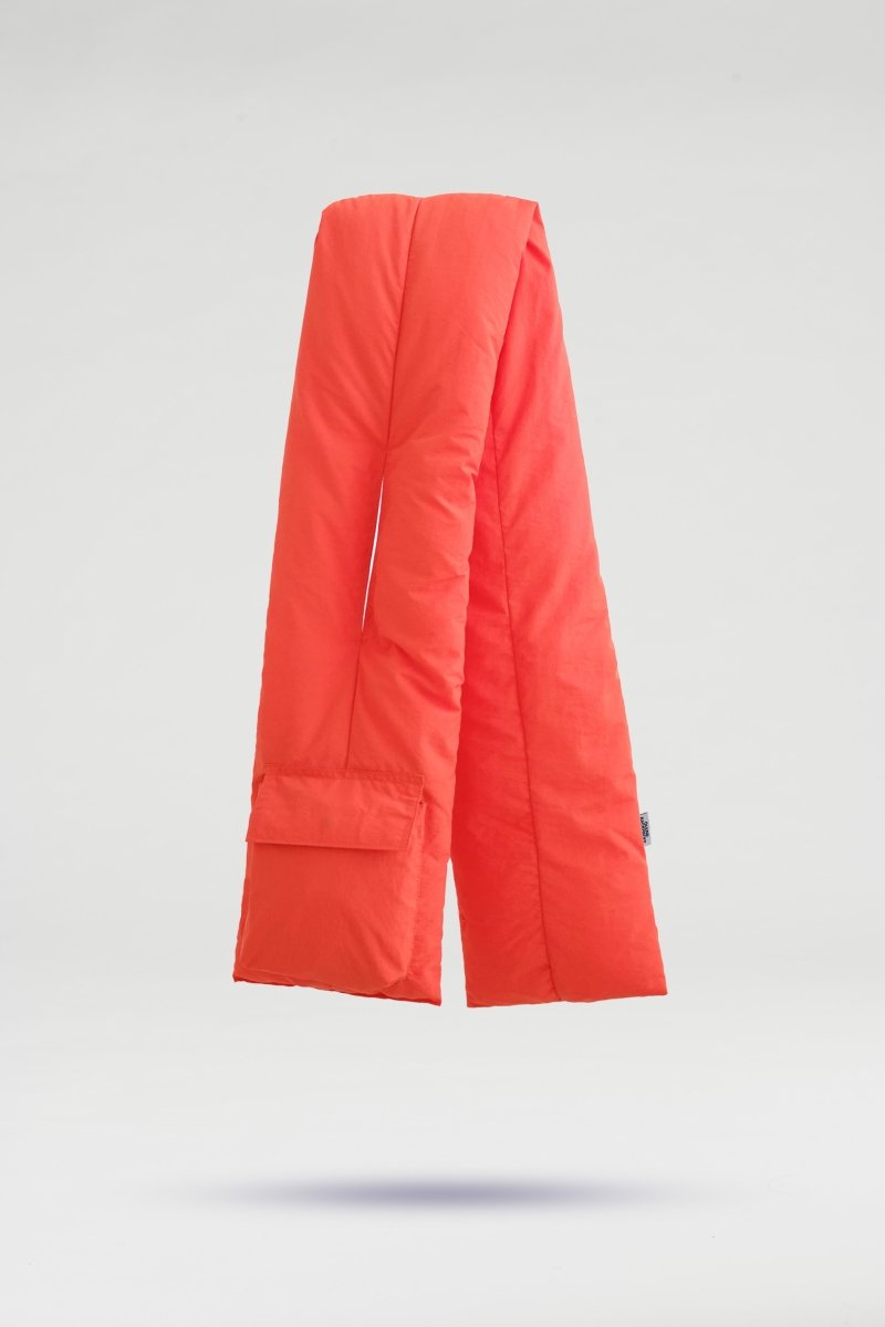 PADDED SCARF - Coral OLEND - vue de face