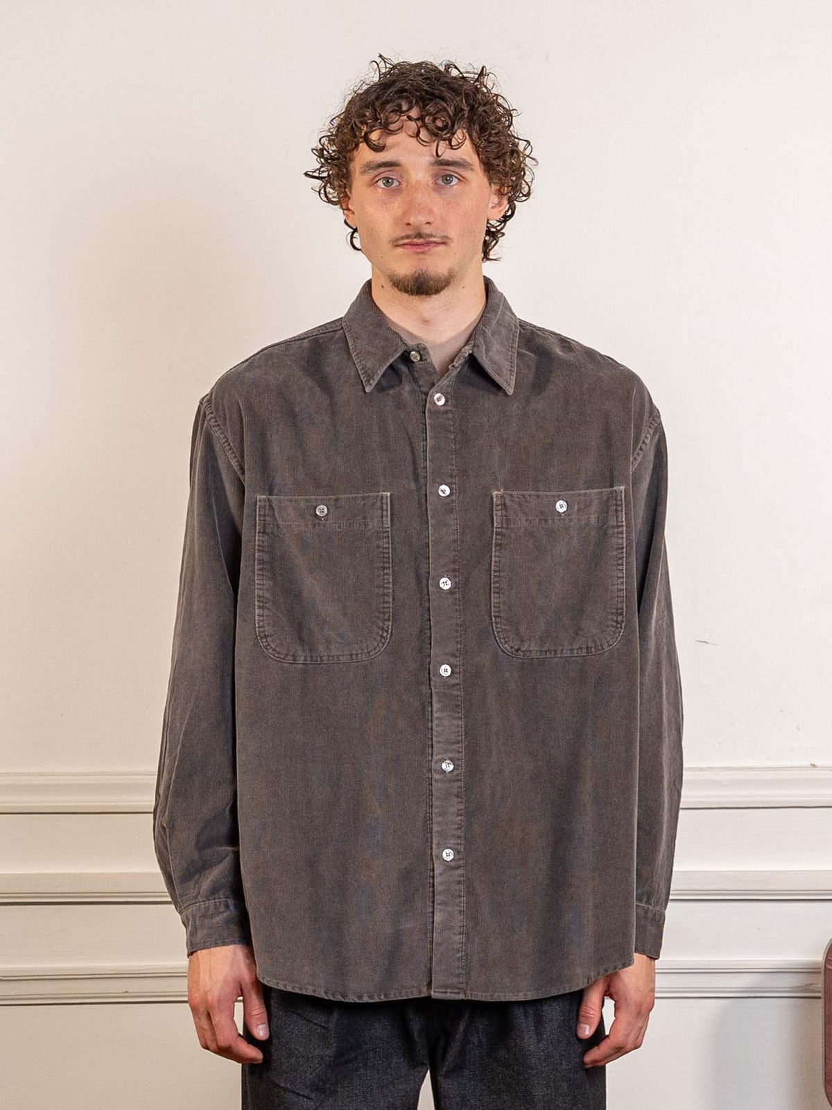 Pigment Corduroy Shirt Brown