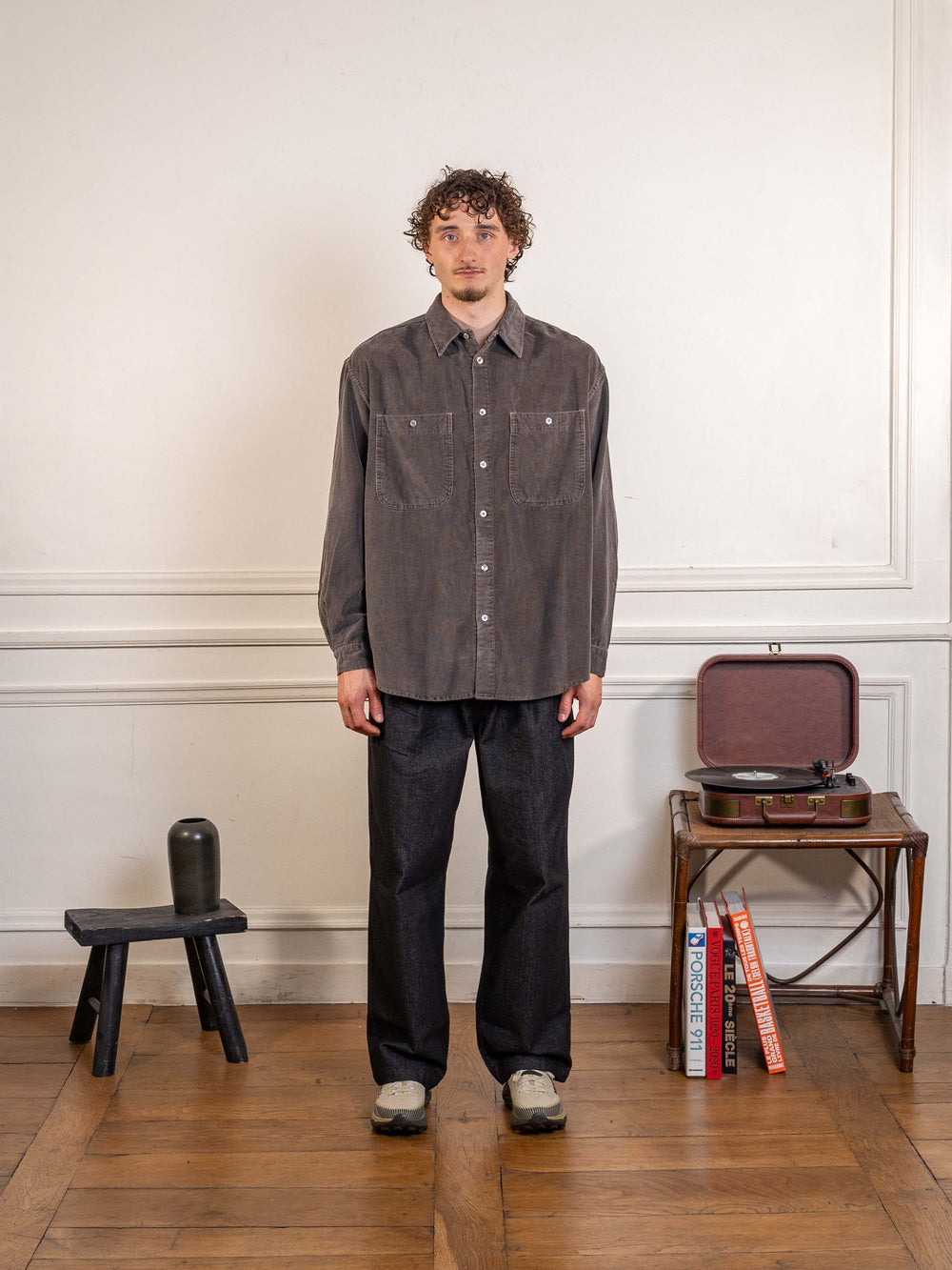 Pigment Corduroy Shirt Brown