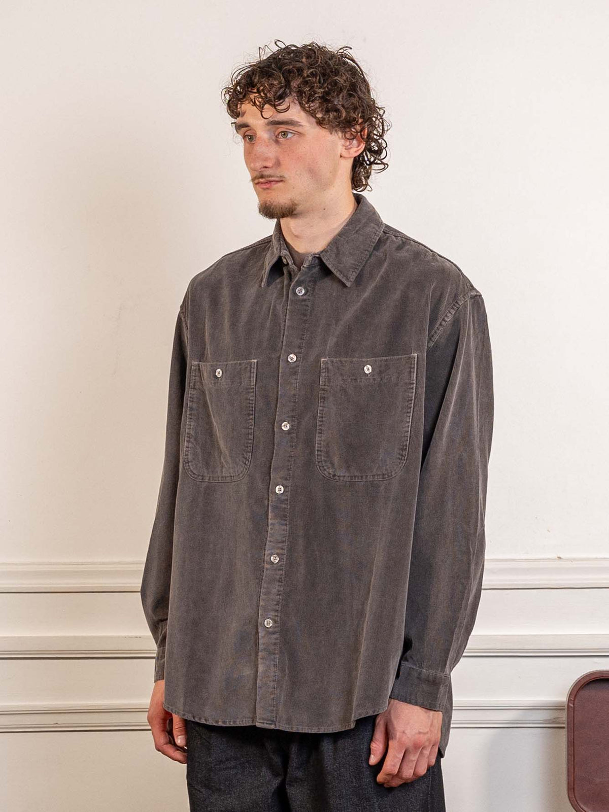 Pigment Corduroy Shirt Brown