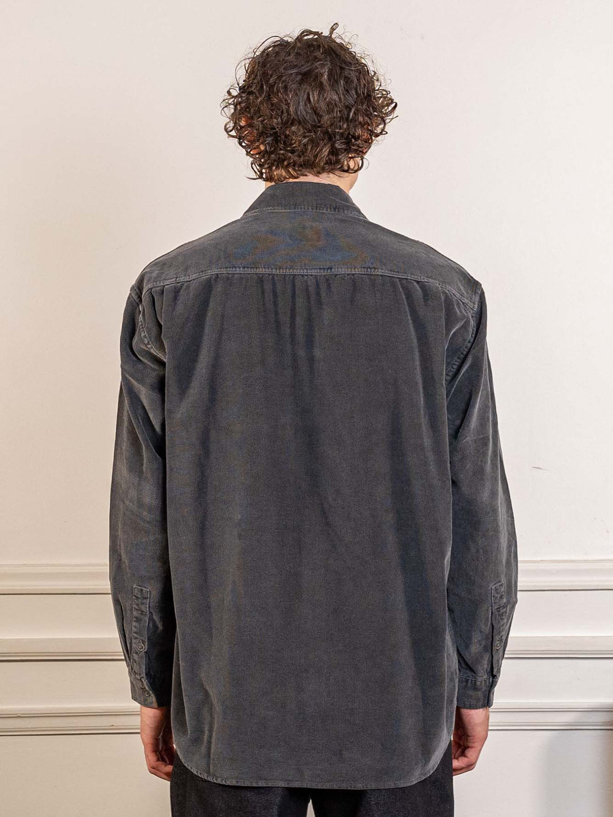 Pigment Corduroy Shirt Charcoal