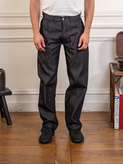 BEZ JEANS SELVEDGE - BLACK