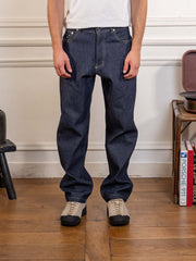 drs arch denim pant - raw denim