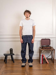 drs arch denim pant - raw denim