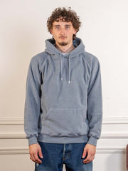 outlined logo hooded terry sweat - tradewinds