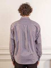 FIND SHIRT - WHITE / GREY / RED CHECK