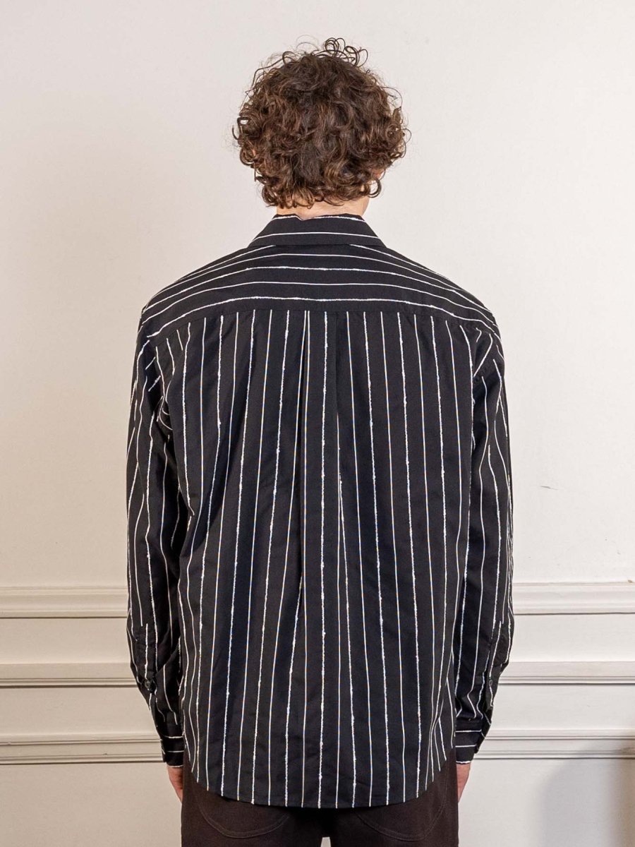 FIND SHIRT - BLACK / WHITE STRIPE