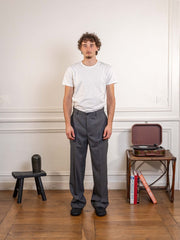 ANOTHER SUIT PANTS 2.0, GREY MELANGE