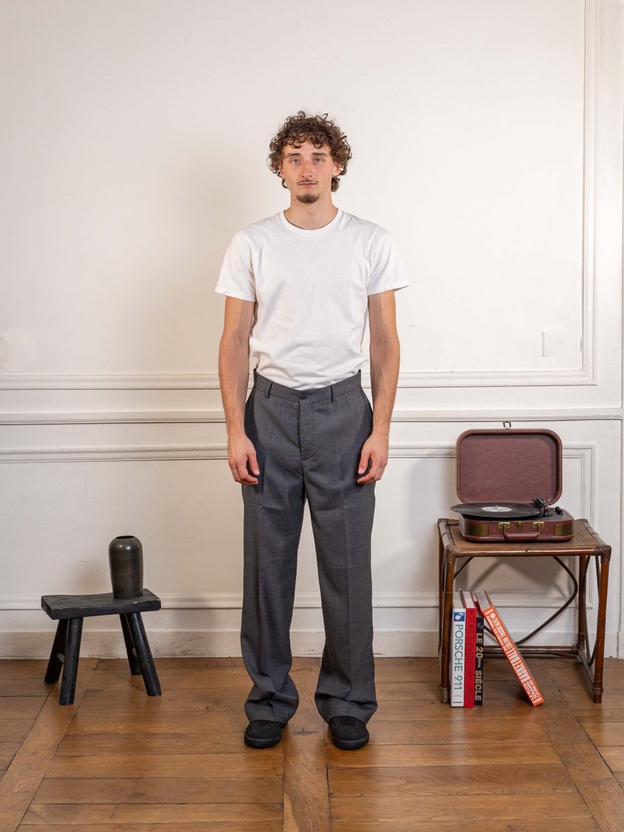 ANOTHER SUIT PANTS 2.0, GREY MELANGE