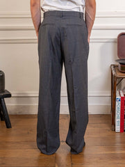 ANOTHER SUIT PANTS 2.0, GREY MELANGE