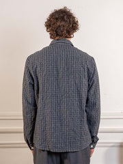 ANOTHER OVERSHIRT 1.0 JPN, GREY/BLACK STRIPE
