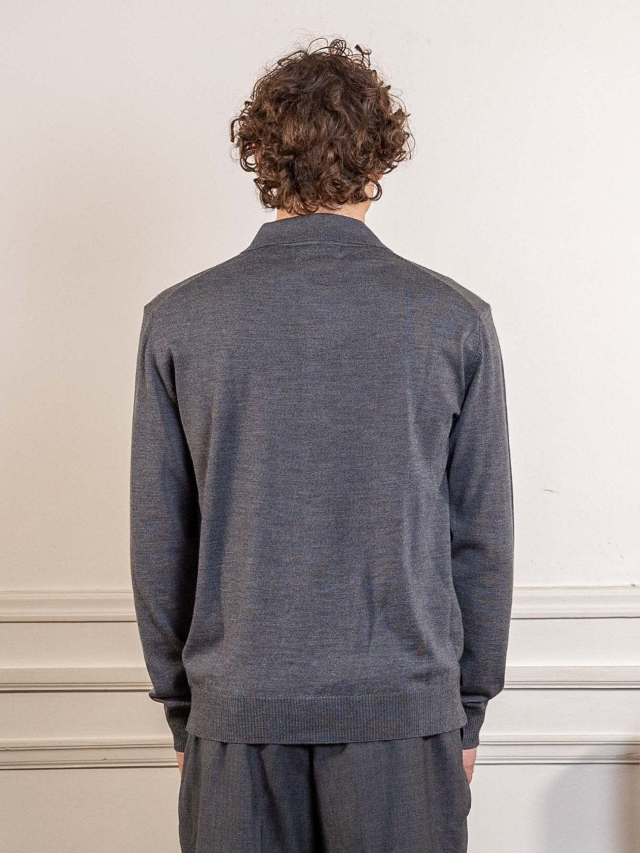 ANOTHER POLO SHIRT 2.0, LIGHT GREY MELANGE