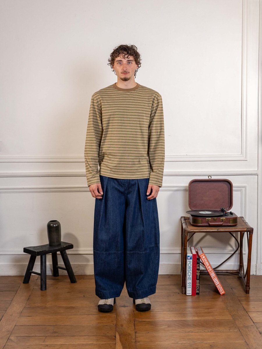 ANOTHER T-SHIRT 3.0 JPN, GREEN STRIPE