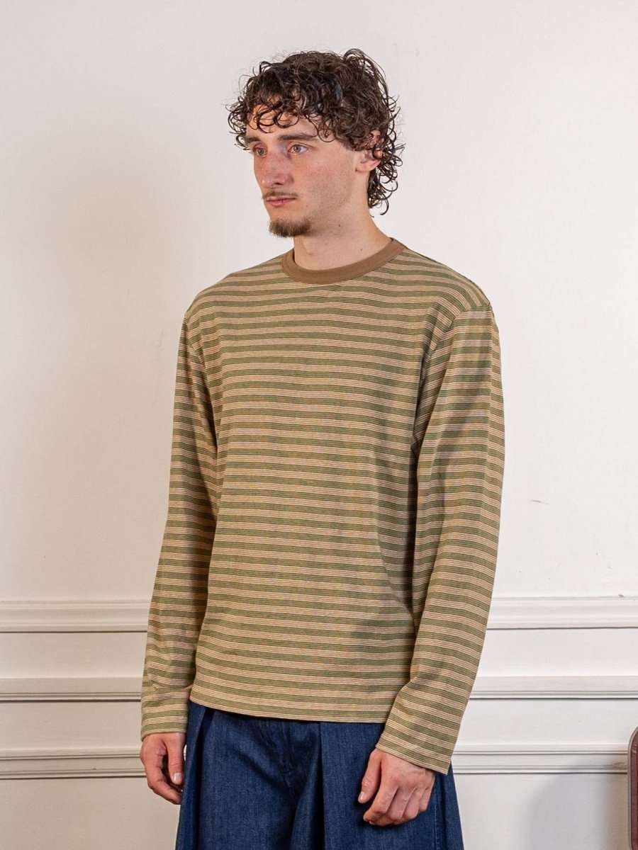 ANOTHER T-SHIRT 3.0 JPN, GREEN STRIPE