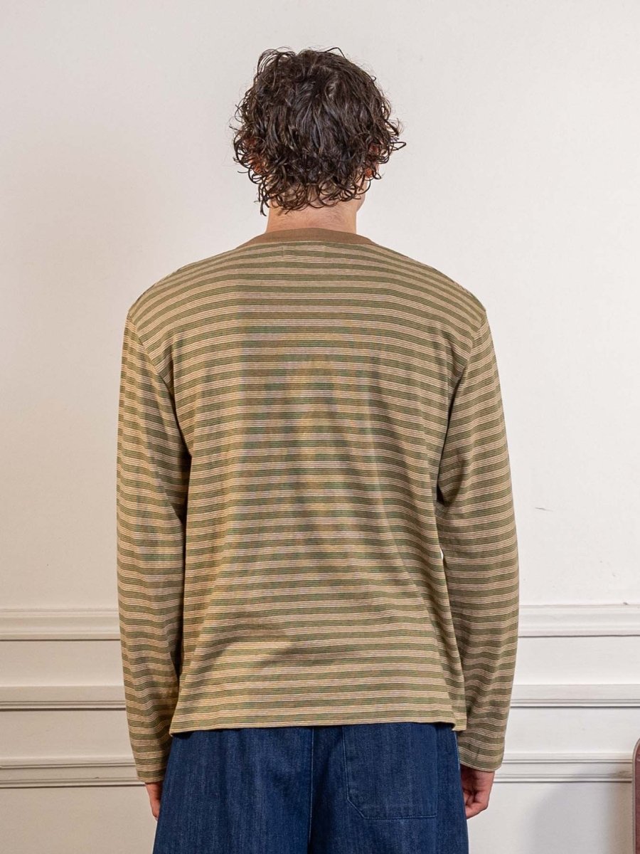 ANOTHER T-SHIRT 3.0 JPN, GREEN STRIPE